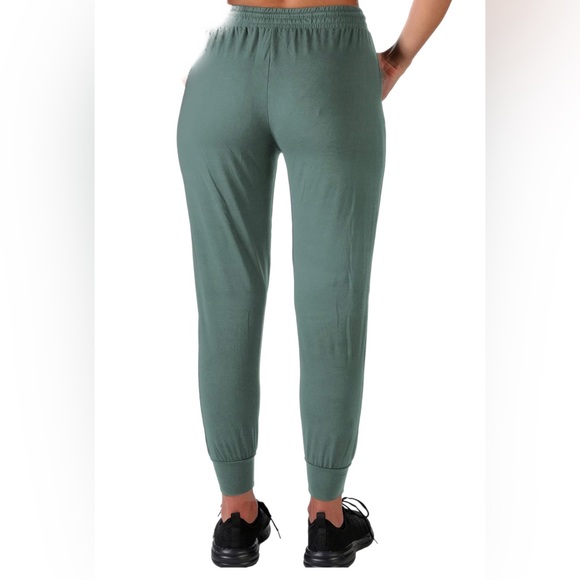 NWT Women’s Plus Size Bae City Dry Rose (Pink) Soft Joggers with Gold Zippers 2X - Picture 12 of 16